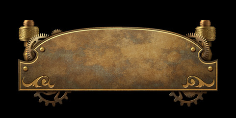 Steampunk banner