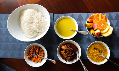 Sri lankan cuisine - Breakfast 