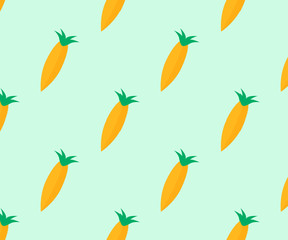 color carrot pattern vector graphics
