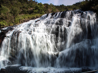 Obraz premium Baker Falls - Worlds End, Sri Lanka 