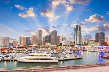 Obraz premium Florida, USA Skylinee
