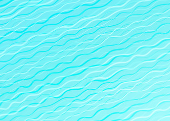 Fototapeta premium Abstract Design Creativity Background of Blue Waves, Vector