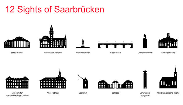 12 Sights of Saarbrücken