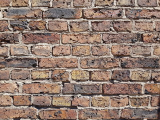 old red brick wall background