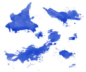 Dark Blue Splotch