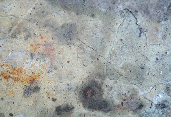 Wall in white paint paint, grunge.Texture of old gray concrete wall for background