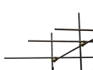 metal scaffolding