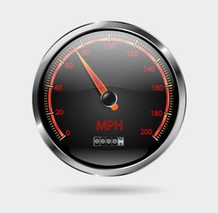 chrome speedometer