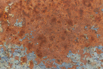 texture of rusty metal