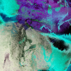 Watercolor grunge texture. Abstract background, old concrete wall. Overlay illustration over any design to create grungy vintage effect and depth.