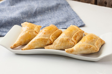 Homemade baked pastry