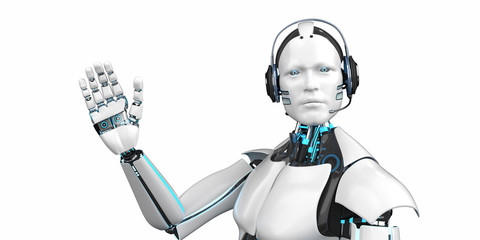 Humanoid Robot Callbot