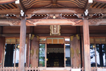 Entrance of a Japanese temple