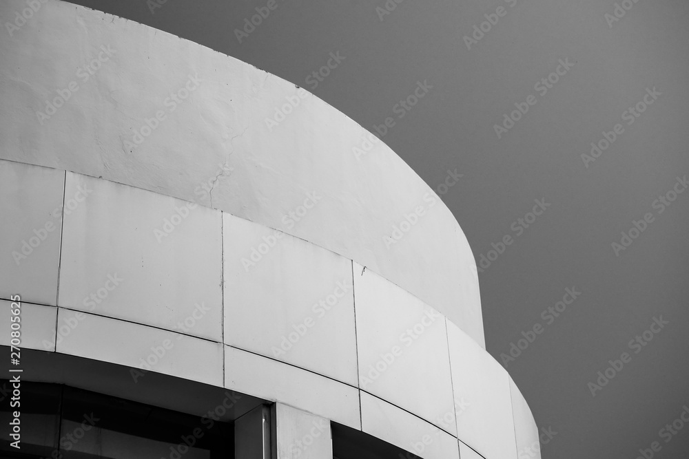 Leinwandbilder bstract background architecture lines. modern architecture detail