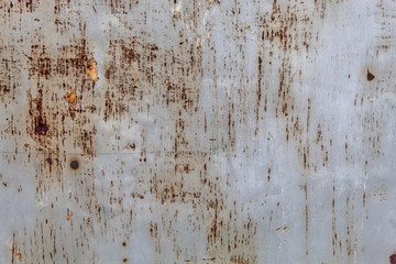 Grayish Old Weathered Rusty Metal Texture