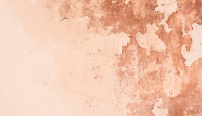 Fototapeta premium aged orange wall texture background