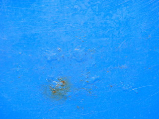 old blue metal with rust texture background