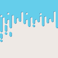 Abstract background in blue rounded shapes style