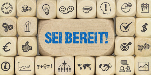 Sei bereit! 