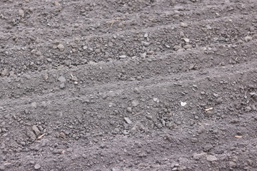 Soil background with natural brown organic texture