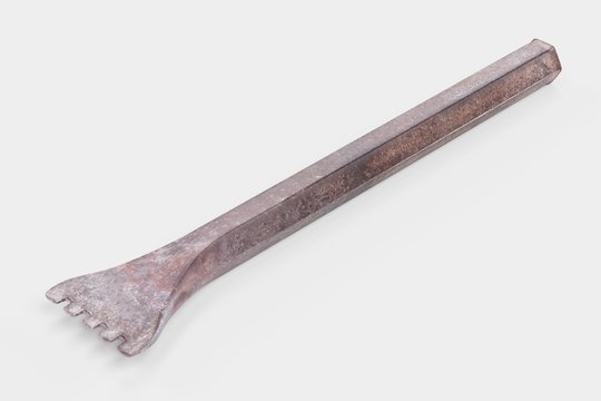 Realistic 3d Render of Stonemason Tool