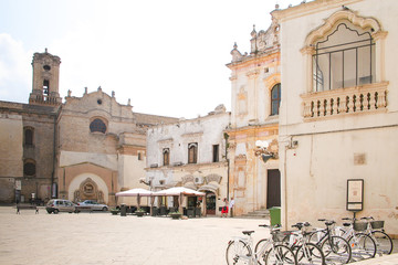 Fototapeta premium Plac Salandra we wsi Nardò we Włoszech