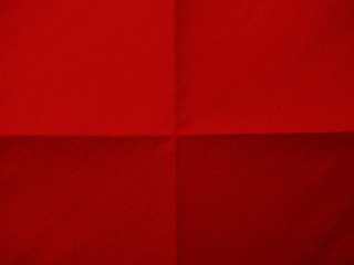 red paper with fold texture background