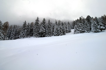 Schnee in Liechtenstein