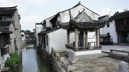 Fototapeta na wymiar canal suzhou chine