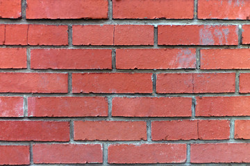 old red brick wall texture background
