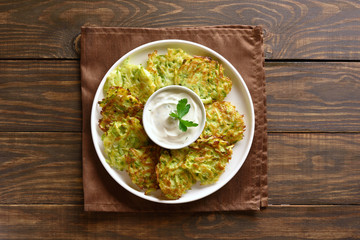 Zucchini fritters