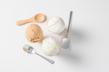 アイスクリーム　ジャラート　Delicious cold Italian ice cream