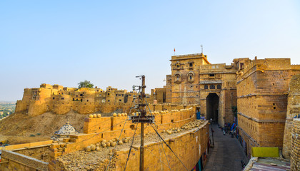 Jaisalmer Fort in Rajasthan, India