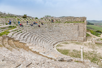 Théâtre de Ségeste, Sicile