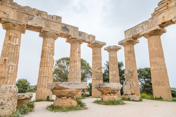Fototapeta premium Parc archéologique de Sélinonte, Sicile
