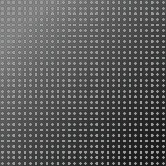Black and white gradient dot pattern