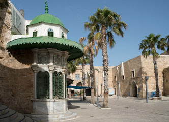 old Akko and mosque entrance