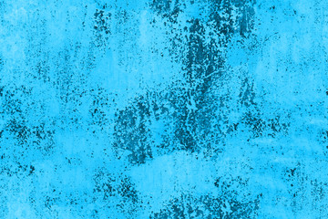 wall with shabby paint light blue, seamless pattern