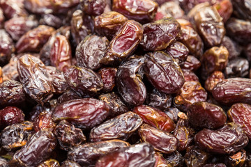 Mature dates on the store counter