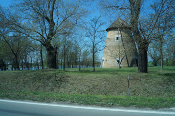 Die alte Mühle in der Vojvodina - Serbien - obrazy, fototapety, plakaty