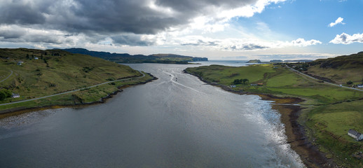 Isle of Skye Schottland aus der Luft