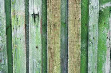 The texture of the old wooden fence