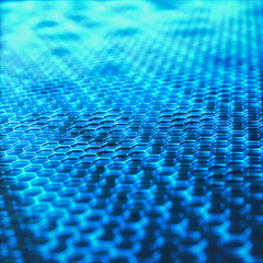Graphene Structural Background Design Concept. Conceptual abstract background image with graphene...