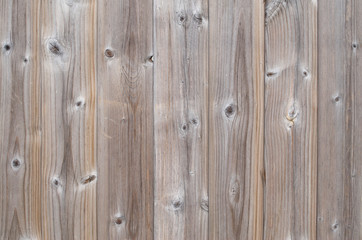Obraz premium Old varnished wooden wall closeup