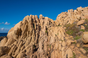 The Costa Paradiso on the North Coast of Sardinia between Santa Teresa di Gallura and Castelsardo, Italy