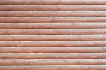 Old brown wooden wall closeup