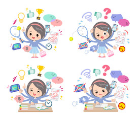 Blue clothing girl_mulch task