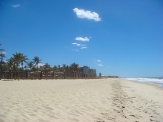 Beach at Fortaleza, Ceará, Brazil                                 