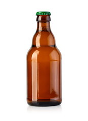 brown beer bottle