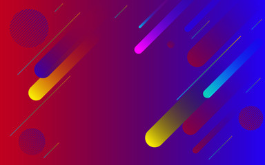 abstract background with lines and circles